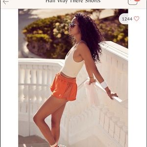 Free people movement half way there shorts